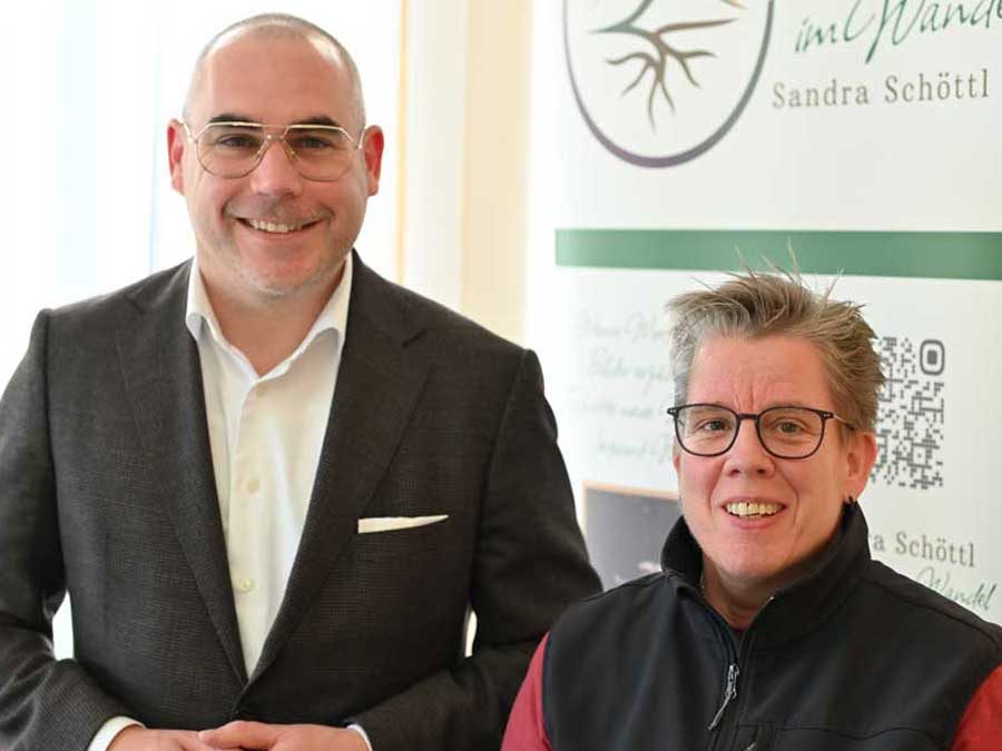 Besuch beim Bürgermeister