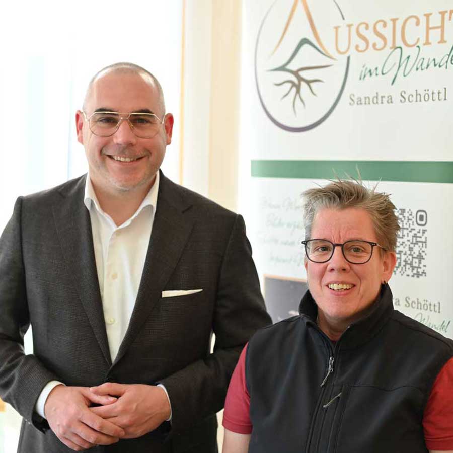 Besuch beim Bürgermeister